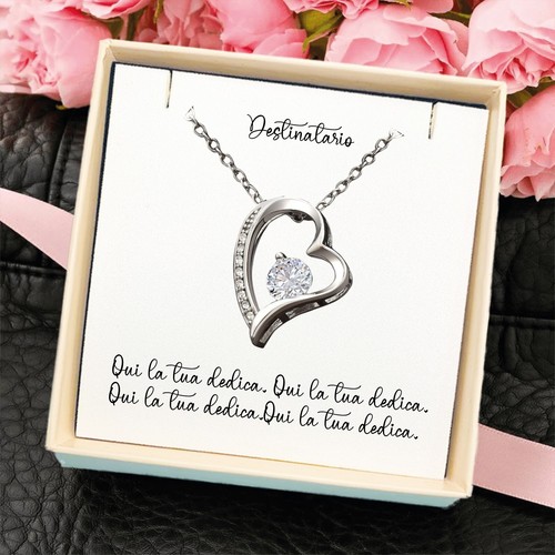 Collana donna acciaio - collana,