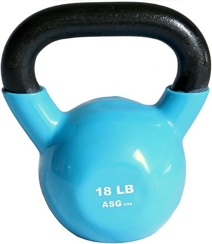 Kettlebell rivestito vinile - kettlebell, in