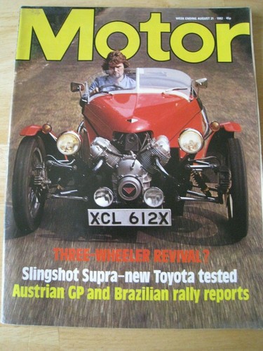 Motor magazine aug 1982 - aug, three