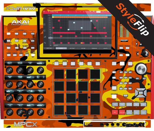 Akai mpc skin arancione - mpc-x,