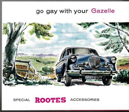 Singer gazelle serie - gazelle,