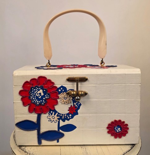 Borsa mano scatola vintage - borsa,