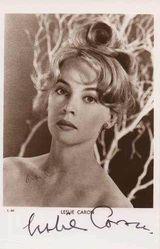 Leslie caron biglietto - leslie,