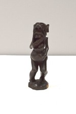 Statua fetish Shetani in ebano