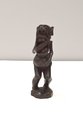 Statua fetish shetani ebano - in,