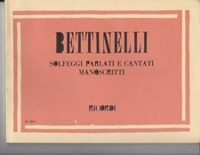 SOLFEGGI PARLATI E CANTATI