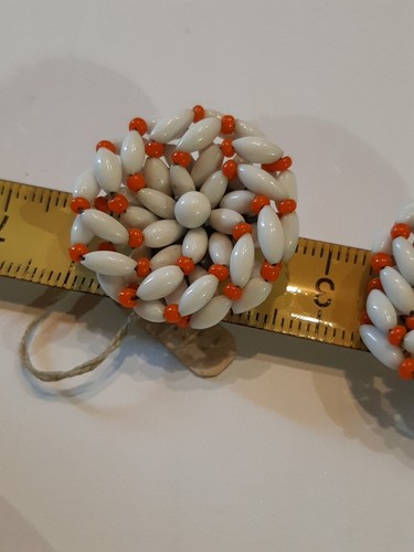 Orecchini perline lattimo - orecchini,