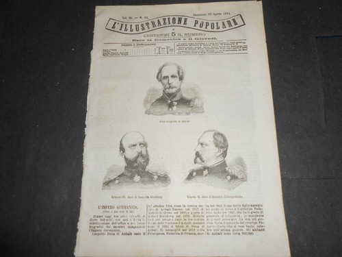 1871 impero germanico nido - impero, di