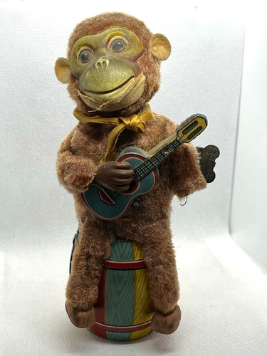 Vintage tin toy japan wind - vintage,