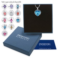 Collana argento Swarovski