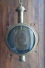 LAMPADARIO VINTAGE Linea Oblò in metallo e vetro - ottimo stato - originale