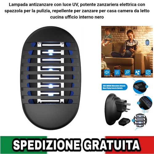 Lampada antizanzare con luce