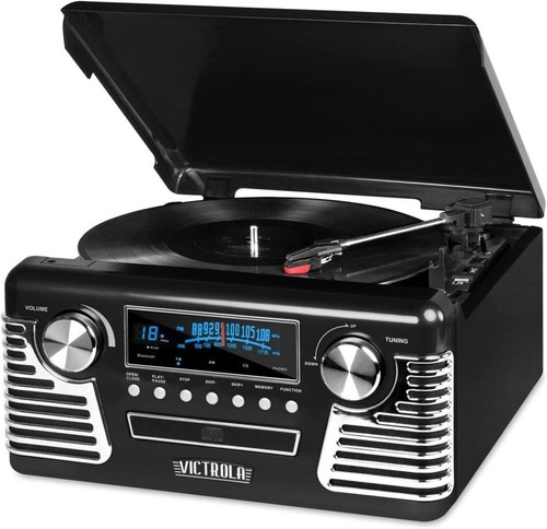Tocadiscos retro bluetooth - tocadiscos,