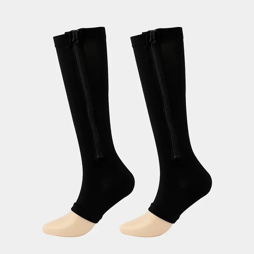 Calzini compressivi senza dita