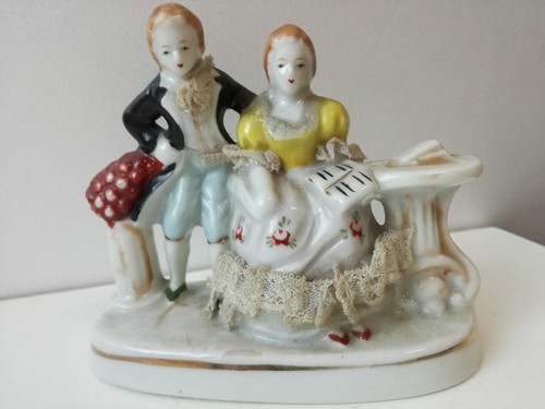 Splendida statuina ceramica - statuina,