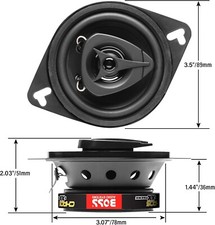 Coppia di altoparlanti audio