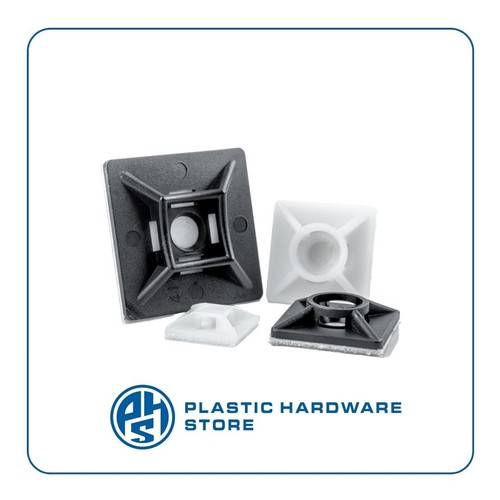 Basette adesive plastica - adesive, in