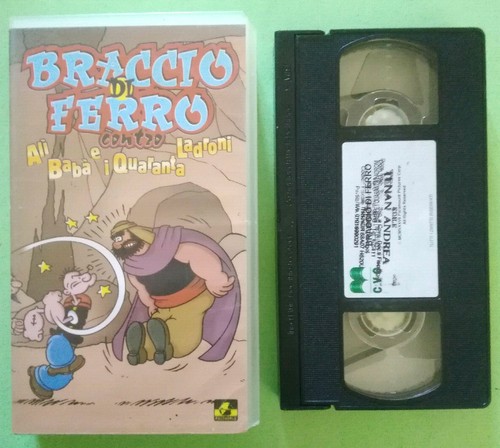 Vhs braccio ferro - braccio, di