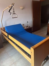 Letto Da Degenza Ortopedico Per Disabili E Anziani Con Materasso Antidecubito
