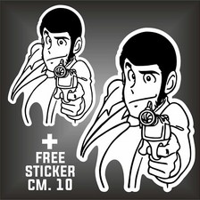 adesivo LUPIN 3 III JIGEN