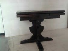 Tavolo da gioco antico + Cantinetta in Rovere 