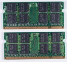 4 GB DDR2 (2 x 2 GB) memoria
