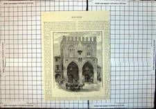 Antica Vecchia Stampa Bologna