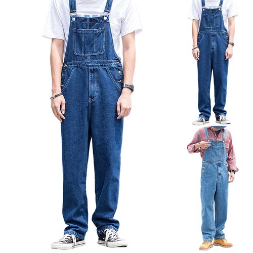 Uomini salopette denim con - salopette, in