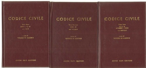Codice civile volumi di - 3,