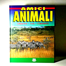 ENCICLOPEDIA AMICI ANIMALI AMBIENTE VITA CURIOSITA' 1993 ILLUSTRATA LIBRO - (98)