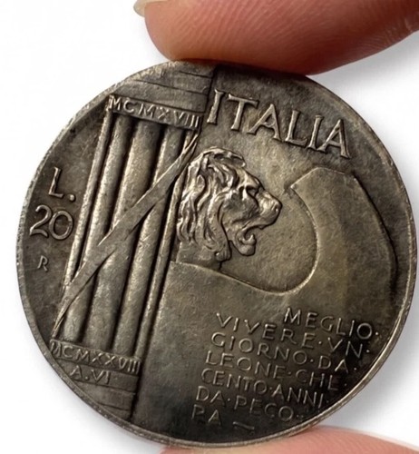 Lire 1928 cappellone 1945 - 20,