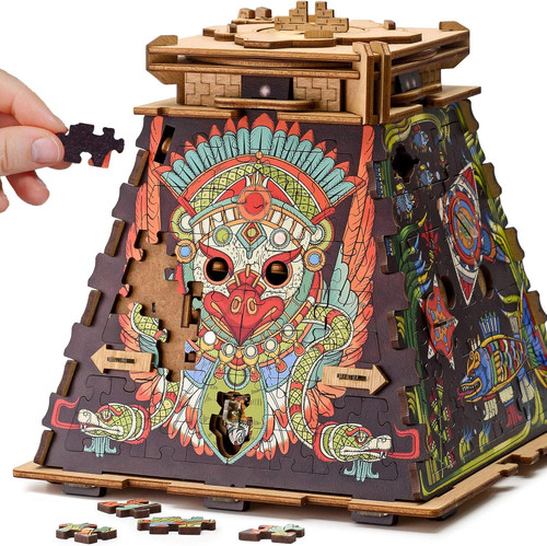Puzzle forma piramide - di,