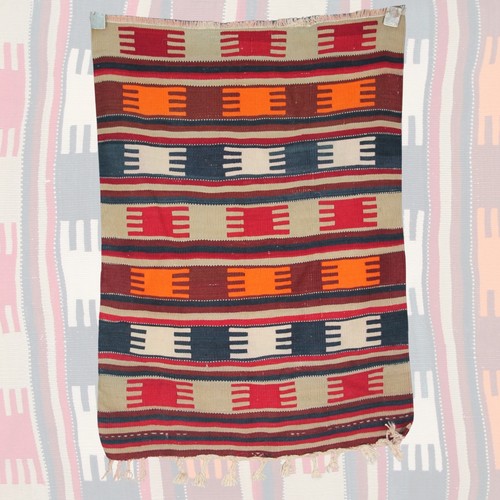 Kilim blu vintage - , mano