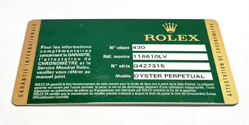 Rolex hulk 116610lv submariner - rolex,