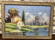 Antica Olio Su Pannello