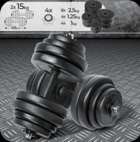 Set manubri 2x15 - kg,