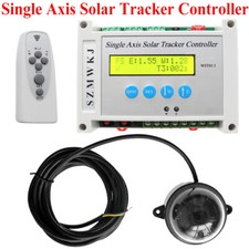 Regolatore Tracker Solare Singolo Asse + Telecomando IR per Tracciamento Solare Pista Solare CL