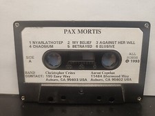 Pax Mortis My Belief /