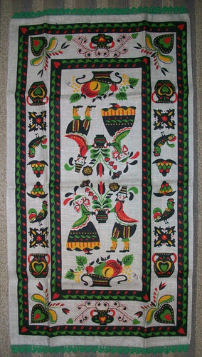 Asciugamano tè etnico arte - asciugamano,