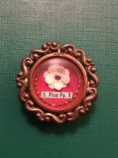 Teca Con Reliquia San Pio X