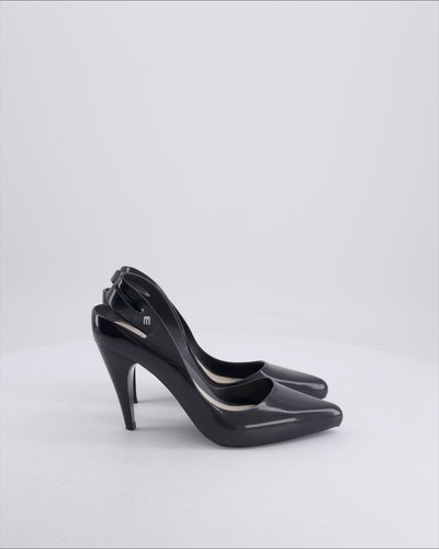 Décolleté melissa gomma nero - melissa,