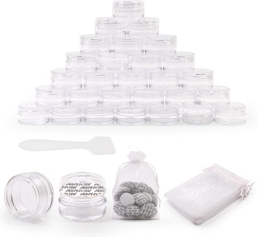 100pezzi 5gram vuoto plastica - 100pezzi,