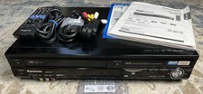 Panasonic DMR-EZ48V registratore combinato DVD VCR cavi remoti HDMI testato