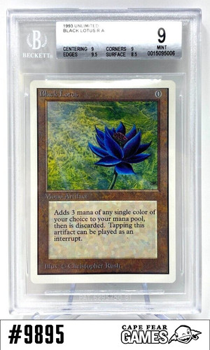 Black lotus unlimited bgs - lotus,