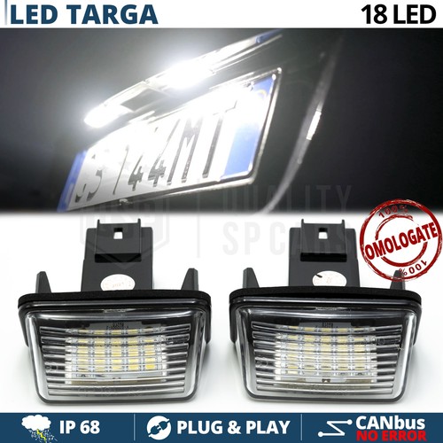Placchette luci targa led - targa, per