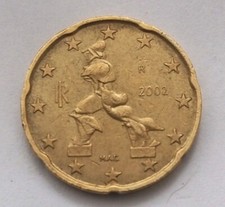 Moneta di 20 centesimi 2000 rara