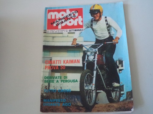 Motosport 1975 prova moto - motosport,