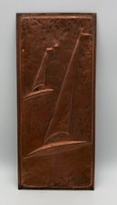 Quadro In Rilievo In Rame Anni