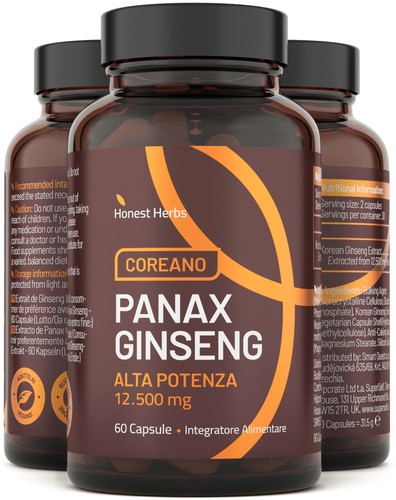 Panax ginseng rosso coreano - rosso,