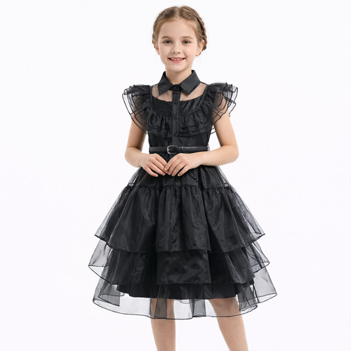 Costume mercoledì bambina - mercoledì,